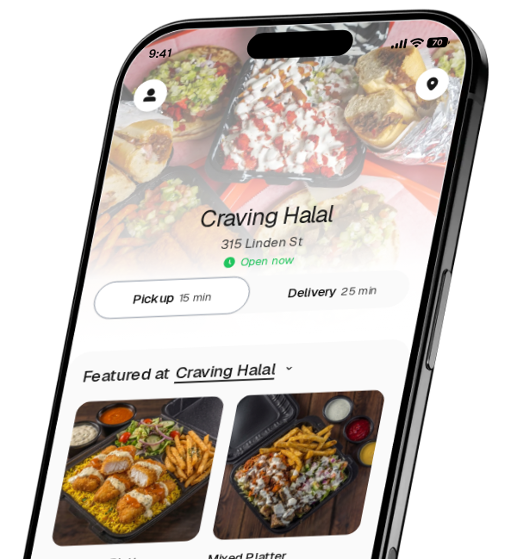 Craving Halal app preview